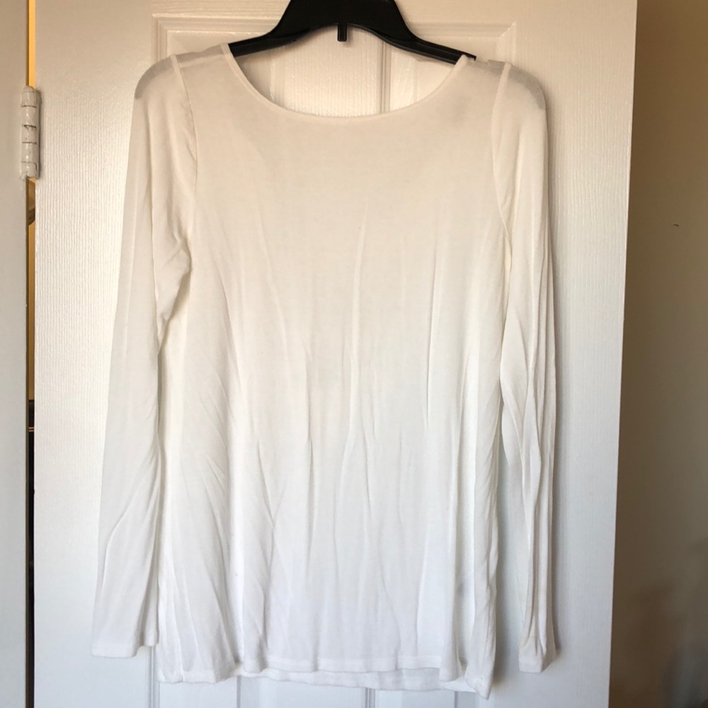 Urban Outfitters size M white top with Lace Back
